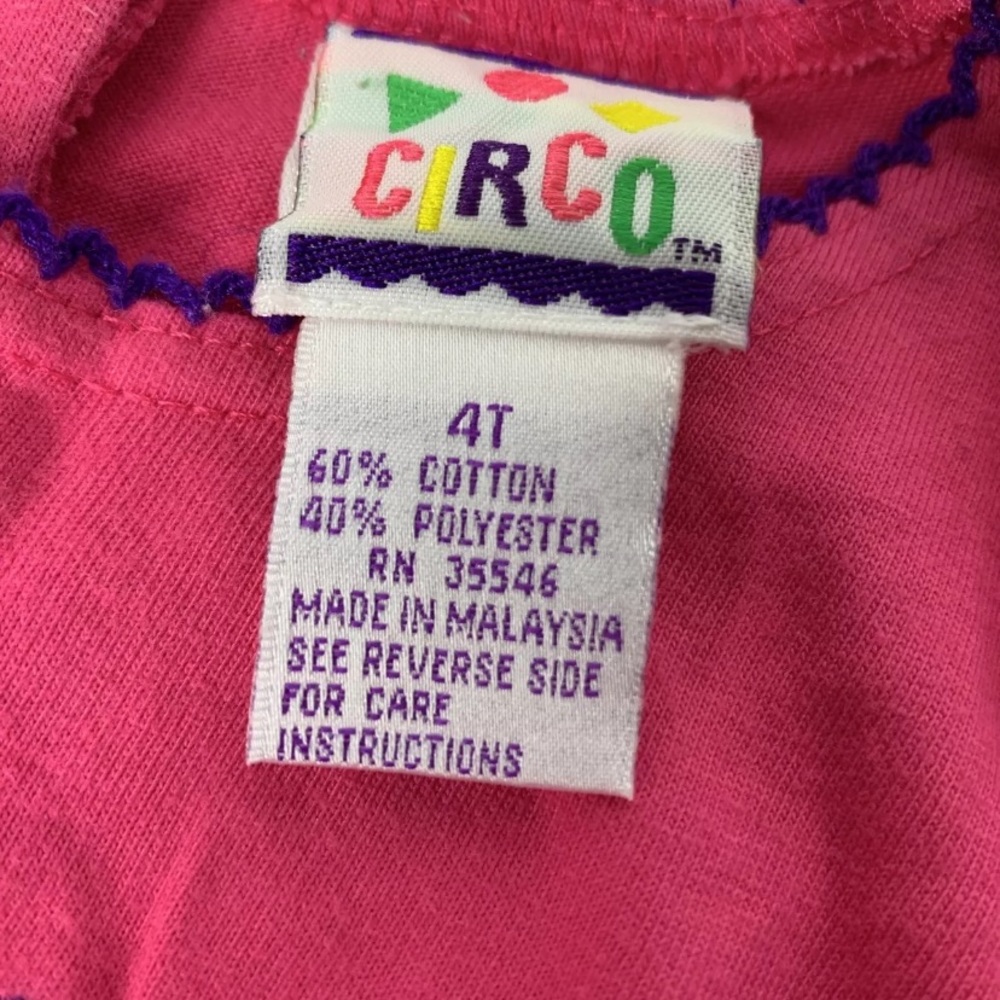 Sold Vintage 90’s Circo Girls Dress 4T Flowers - Picture 5 of 5